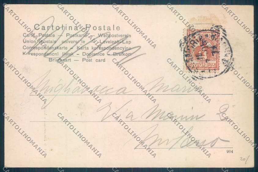 Alessandria Città cartolina LQ0130 – retro