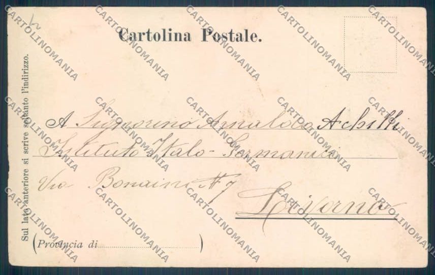 Alessandria Città cartolina LQ0134 – retro