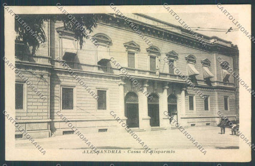Alessandria Città Banca cartolina LQ0153 – fronte