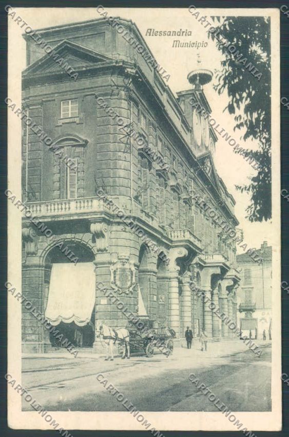 Alessandria Città Carro cartolina LQ0154 – fronte