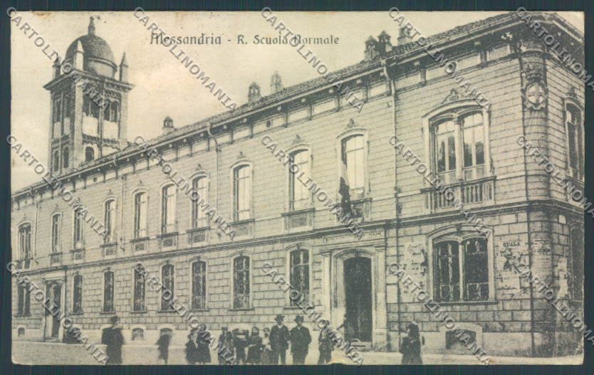 Alessandria Città Scuola cartolina LQ0165 – fronte