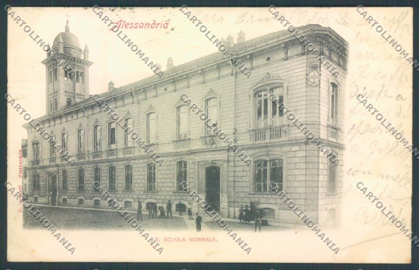 Alessandria Città Scuola STRAPPO cartolina LQ0168 – fronte