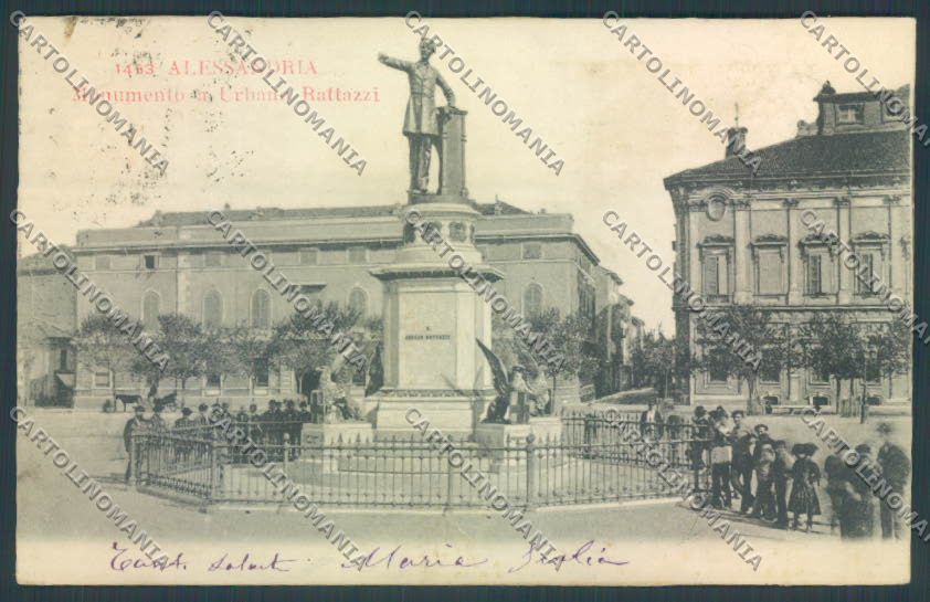Alessandria Città Urbano Rattazzi cartolina LQ0170 – fronte
