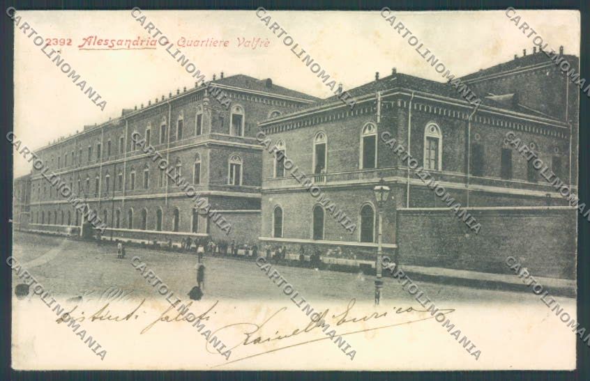 Alessandria Città Quartiere Valfrè cartolina LQ0171 – fronte