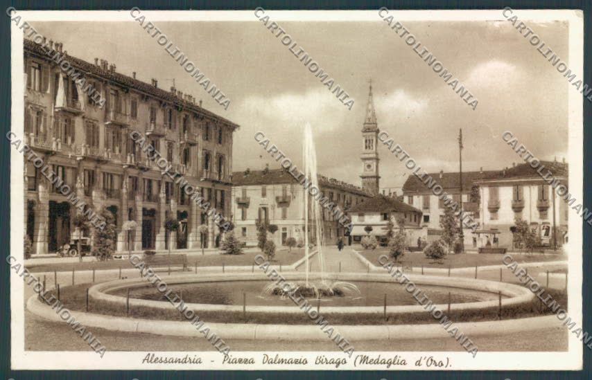 Alessandria Città PIEGHE Foto cartolina LQ0172 – fronte