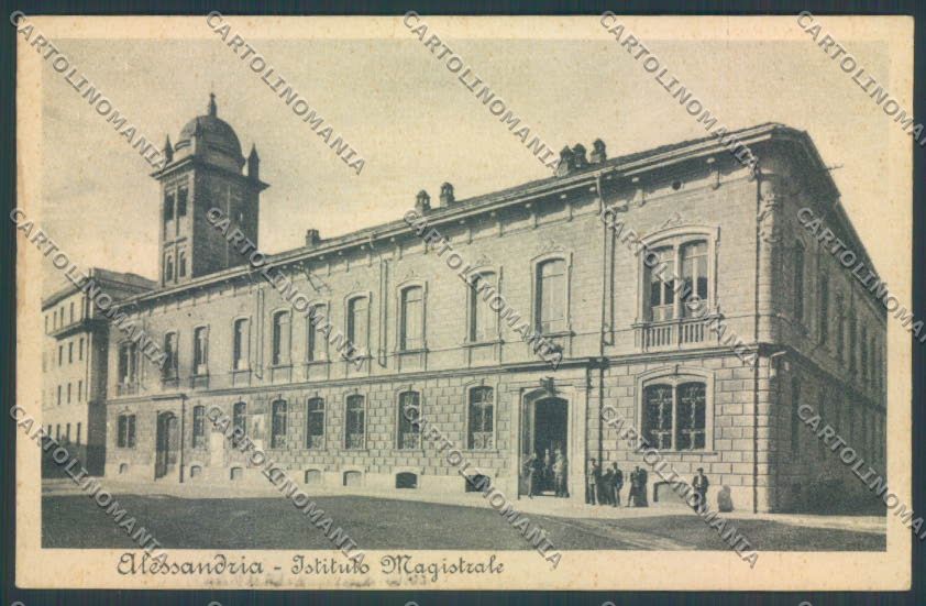 Alessandria Città Istituto Magistrale cartolina LQ0185 – fronte