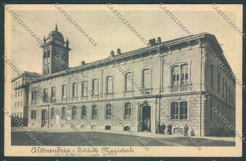 Alessandria Città Istituto Magistrale cartolina LQ0185 – fronte