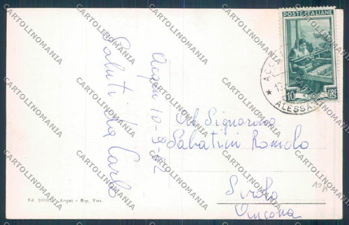 Alessandria Acqui Piscina cartolina LQ0194 – retro