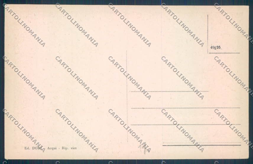 Alessandria Acqui cartolina LQ0198 – retro