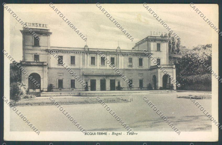 Alessandria Acqui Teatro cartolina LQ0199 – fronte