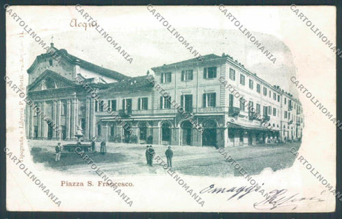 Alessandria Acqui PIEGA cartolina LQ0202 – fronte