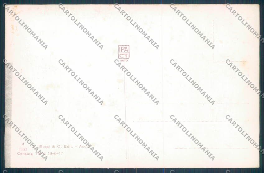 Alessandria Acqui cartolina LQ0204 – retro