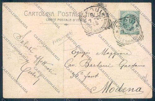 Alessandria Acqui PIEGHINE cartolina LQ0211 – retro