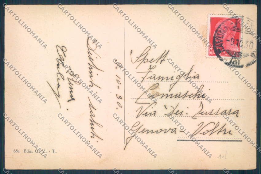 Alessandria Acqui cartolina LQ0214 – retro