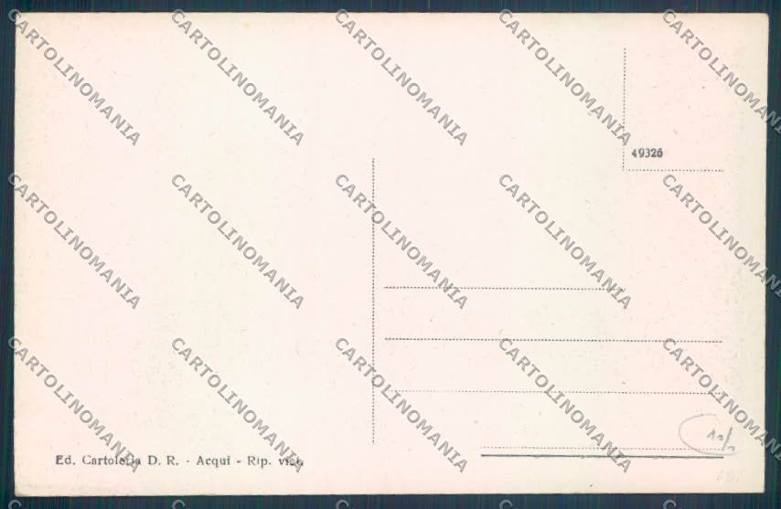 Alessandria Acqui cartolina LQ0219 – retro
