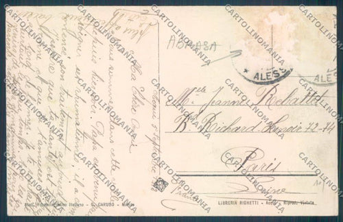 Alessandria Acqui ABRASA cartolina LQ0222 – retro