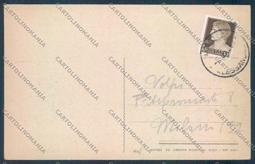 Alessandria Acqui cartolina LQ0223 – retro