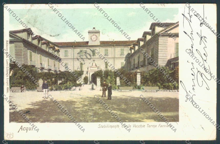 Alessandria Acqui PIEGA cartolina LQ0228 – fronte