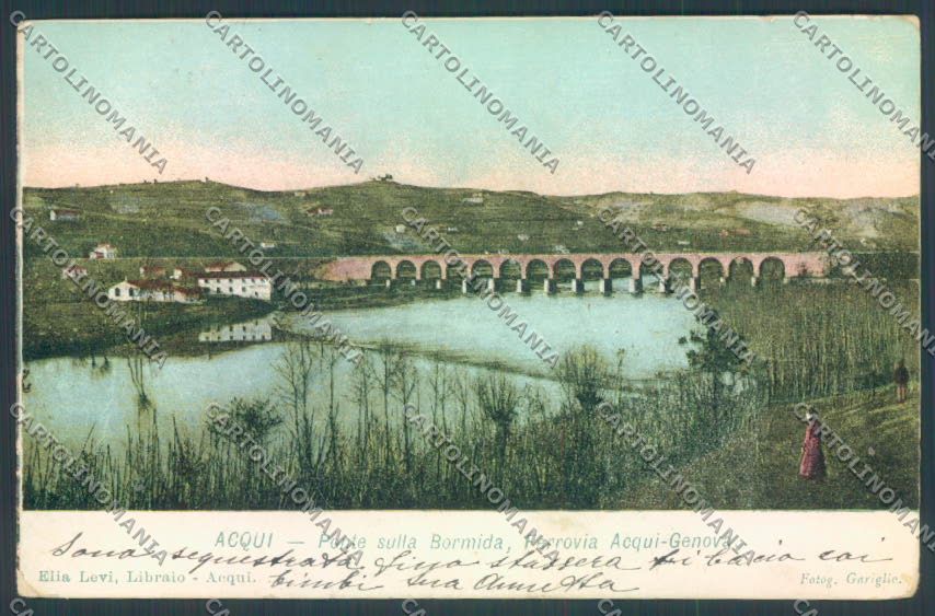 Alessandria Acqui Bormida cartolina LQ0231 – fronte