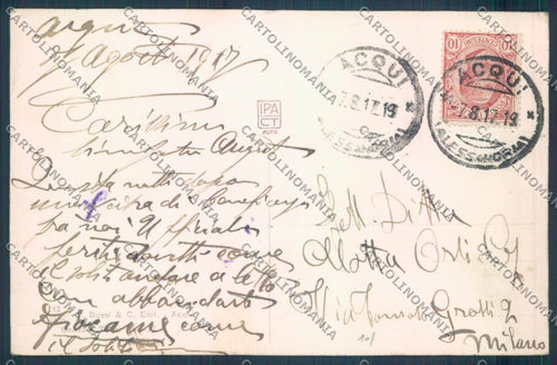 Alessandria Acqui cartolina LQ0234 – retro