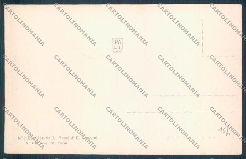 Alessandria Acqui cartolina LQ0242 – retro