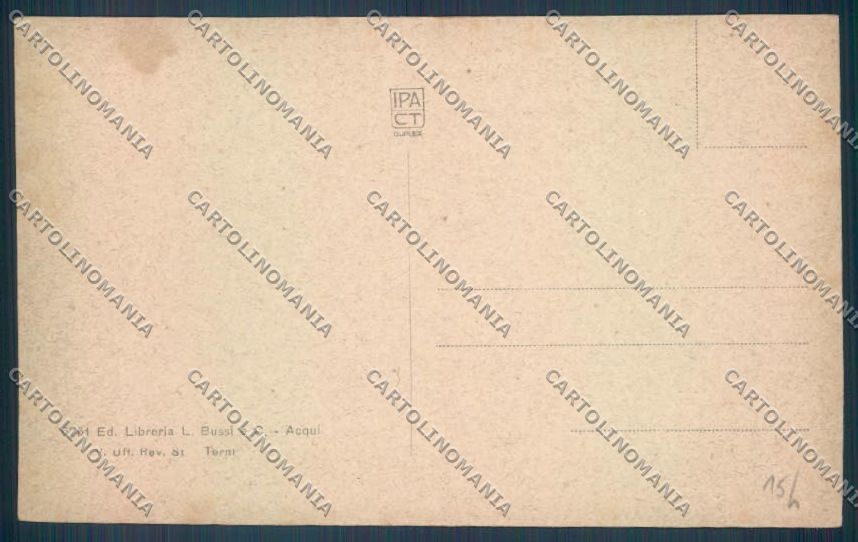 Alessandria Acqui cartolina LQ0243 – retro