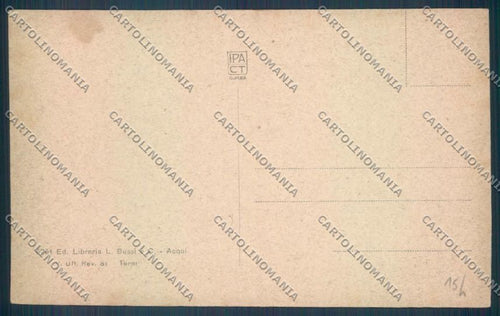 Alessandria Acqui cartolina LQ0243 – retro