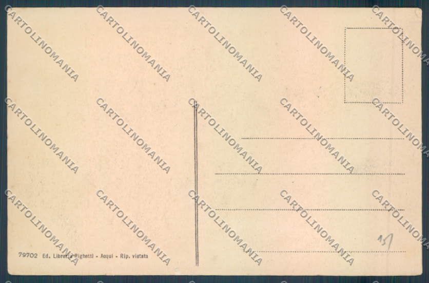Alessandria Acqui Terme Militari cartolina LQ0257 – retro
