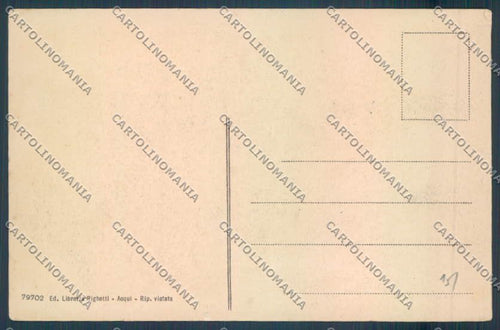 Alessandria Acqui Terme Militari cartolina LQ0257 – retro