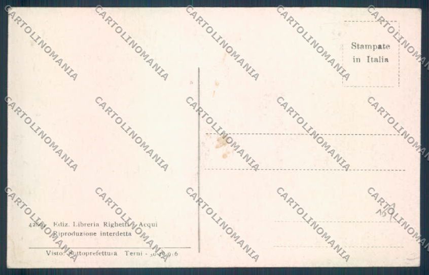 Alessandria Acqui cartolina LQ0259 – retro
