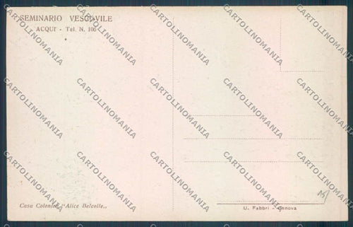 Alessandria Acqui cartolina LQ0260 – retro