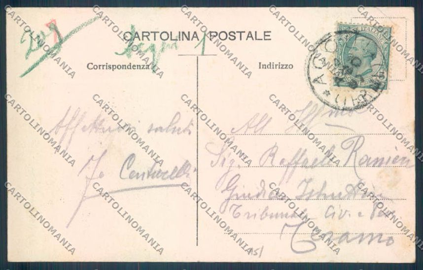 Alessandria Acqui cartolina LQ0262 – retro