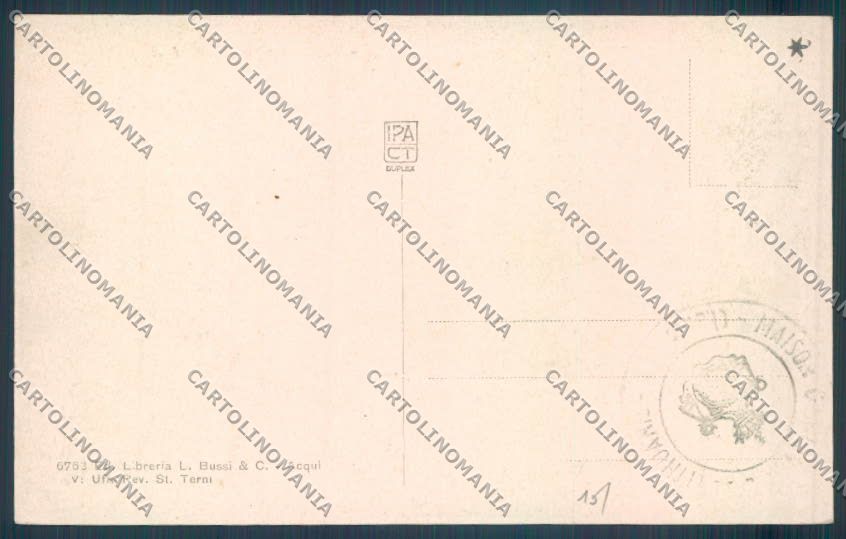 Alessandria Acqui Poste cartolina LQ0264 – retro