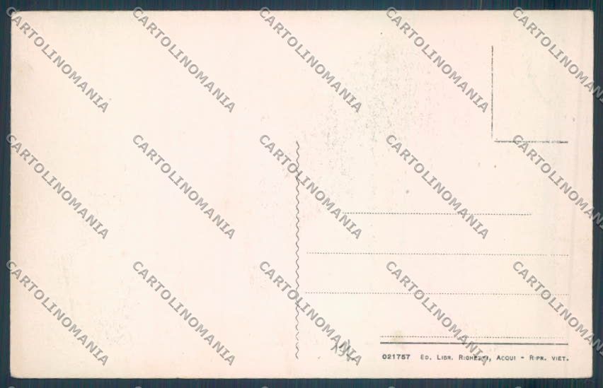 Alessandria Acqui cartolina LQ0267 – retro