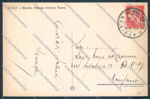 Alessandria Acqui cartolina LQ0280 – retro