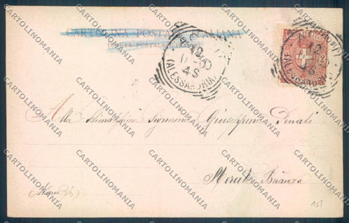 Alessandria Acqui Bormida cartolina LQ0291 – retro