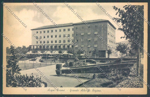 Alessandria Acqui Albergo Regina cartolina LQ0295 – fronte