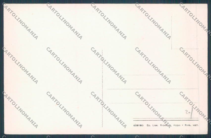 Alessandria Acqui cartolina LQ0299 – retro