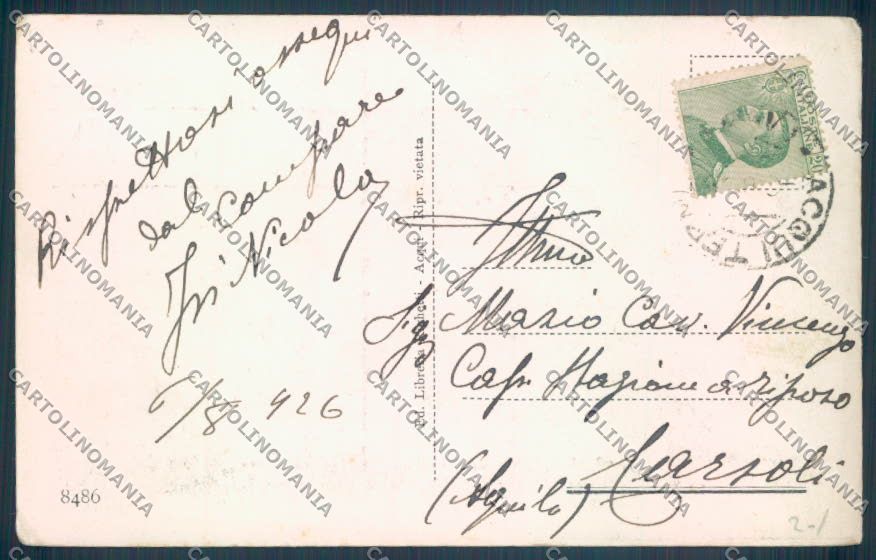 Alessandria Acqui Saluti da PIEGHINA cartolina LQ0300 – retro