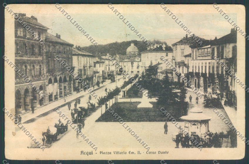 Alessandria Acqui PIEGA cartolina LQ0305 – fronte