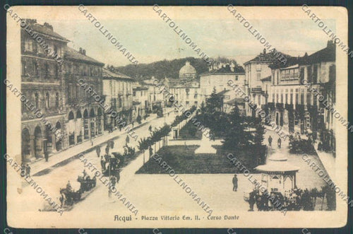 Alessandria Acqui PIEGA cartolina LQ0305 – fronte