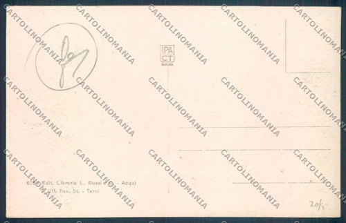 Alessandria Acqui cartolina LQ0307 – retro