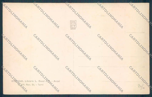 Alessandria Acqui cartolina LQ0308 – retro