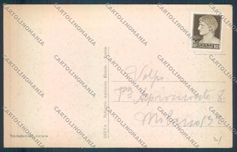 Alessandria Acqui cartolina LQ0311 – retro