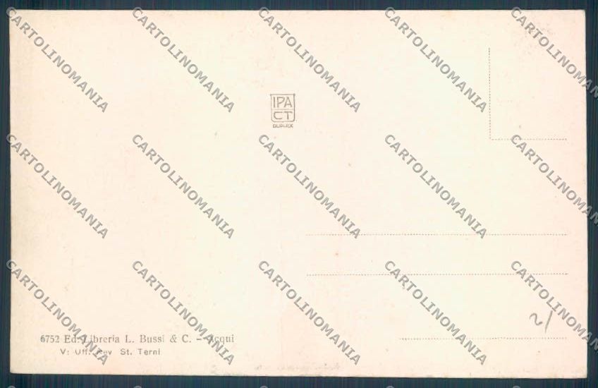 Alessandria Acqui cartolina LQ0317 – retro