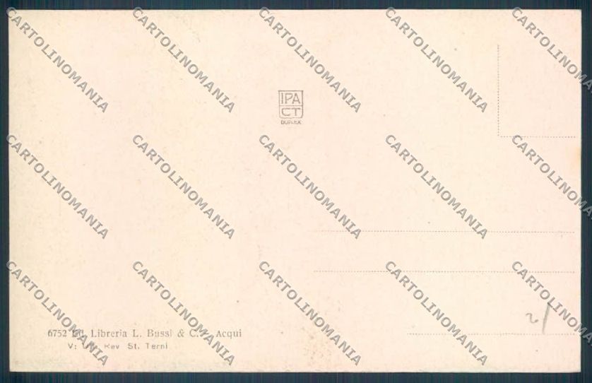 Alessandria Acqui cartolina LQ0320 – retro