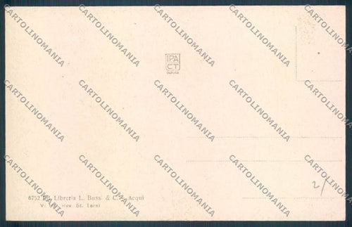 Alessandria Acqui cartolina LQ0321 – retro