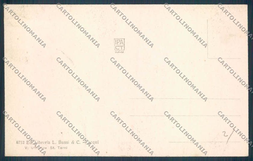 Alessandria Acqui cartolina LQ0322 – retro