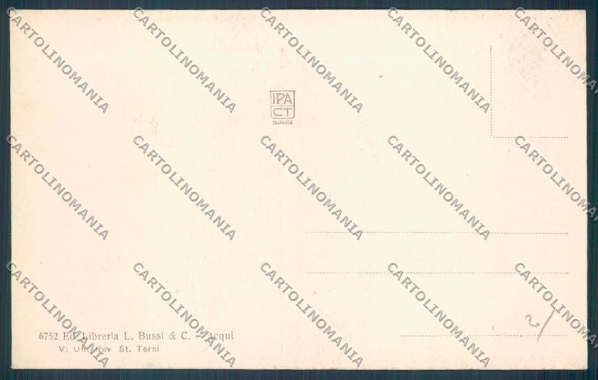 Alessandria Acqui cartolina LQ0324 – retro