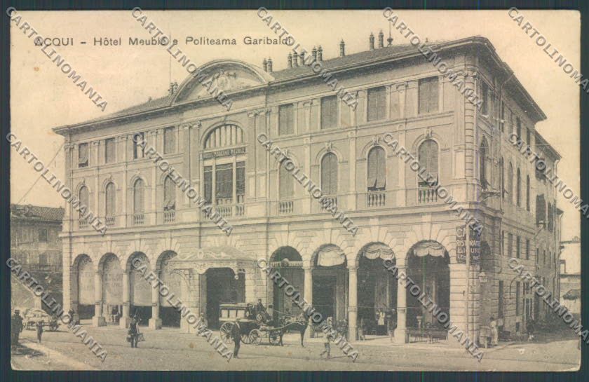 Alessandria Acqui Carrozza FORI cartolina LQ0340 – fronte